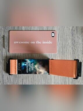 ZOX PAPAYA ORANGE "AWESOME ON THE INSIDE" ANDROID SAMSUNG COLLECTIBLE WATCHBAND